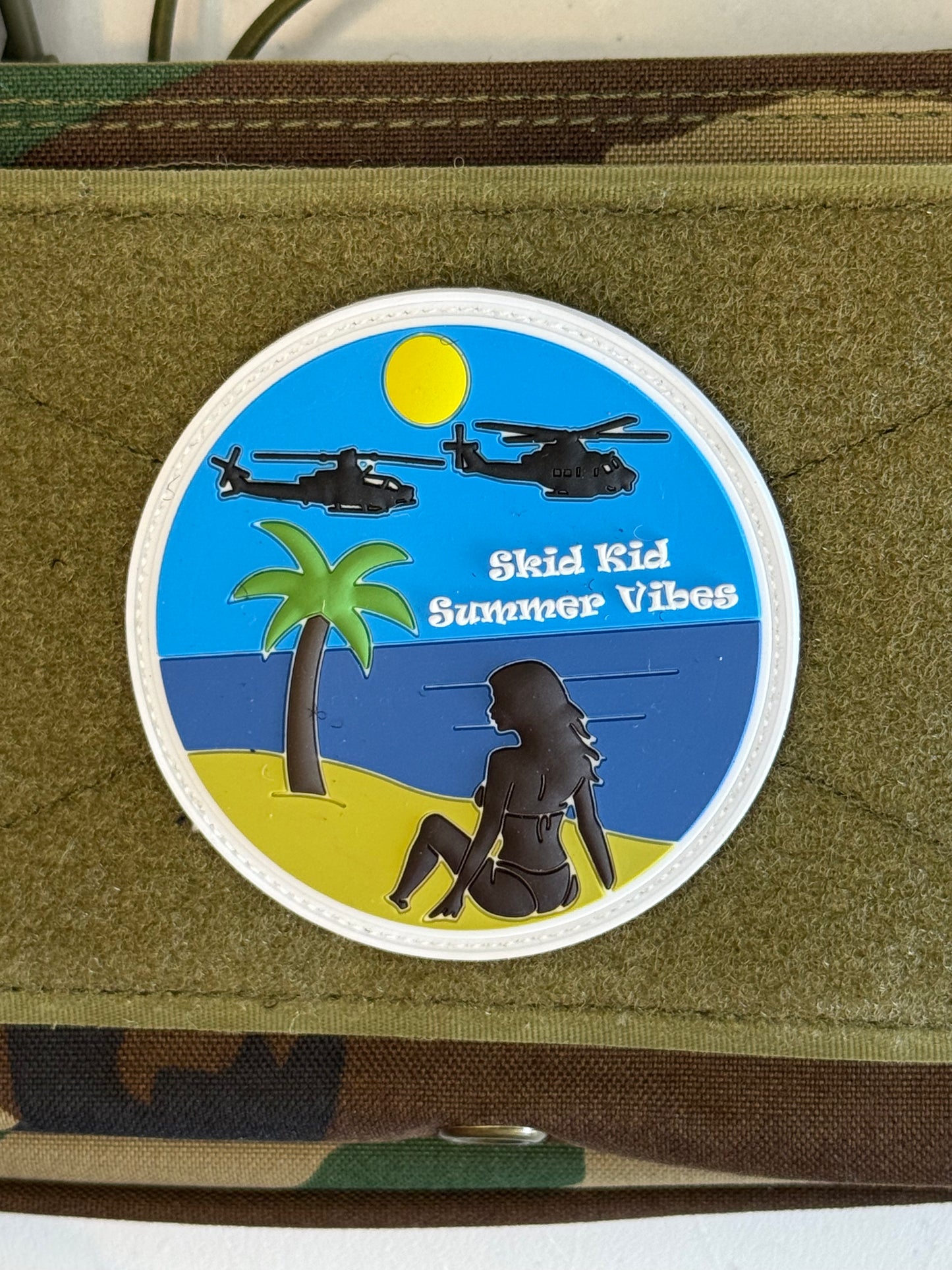 Skid Kid Summer Vibes PVC Patch