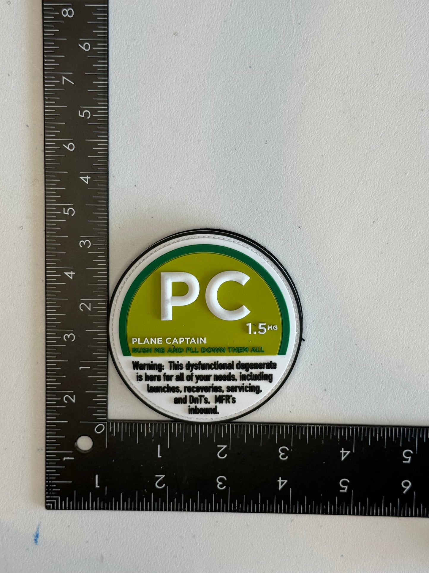 PC — Plane Captain PVC Patch
