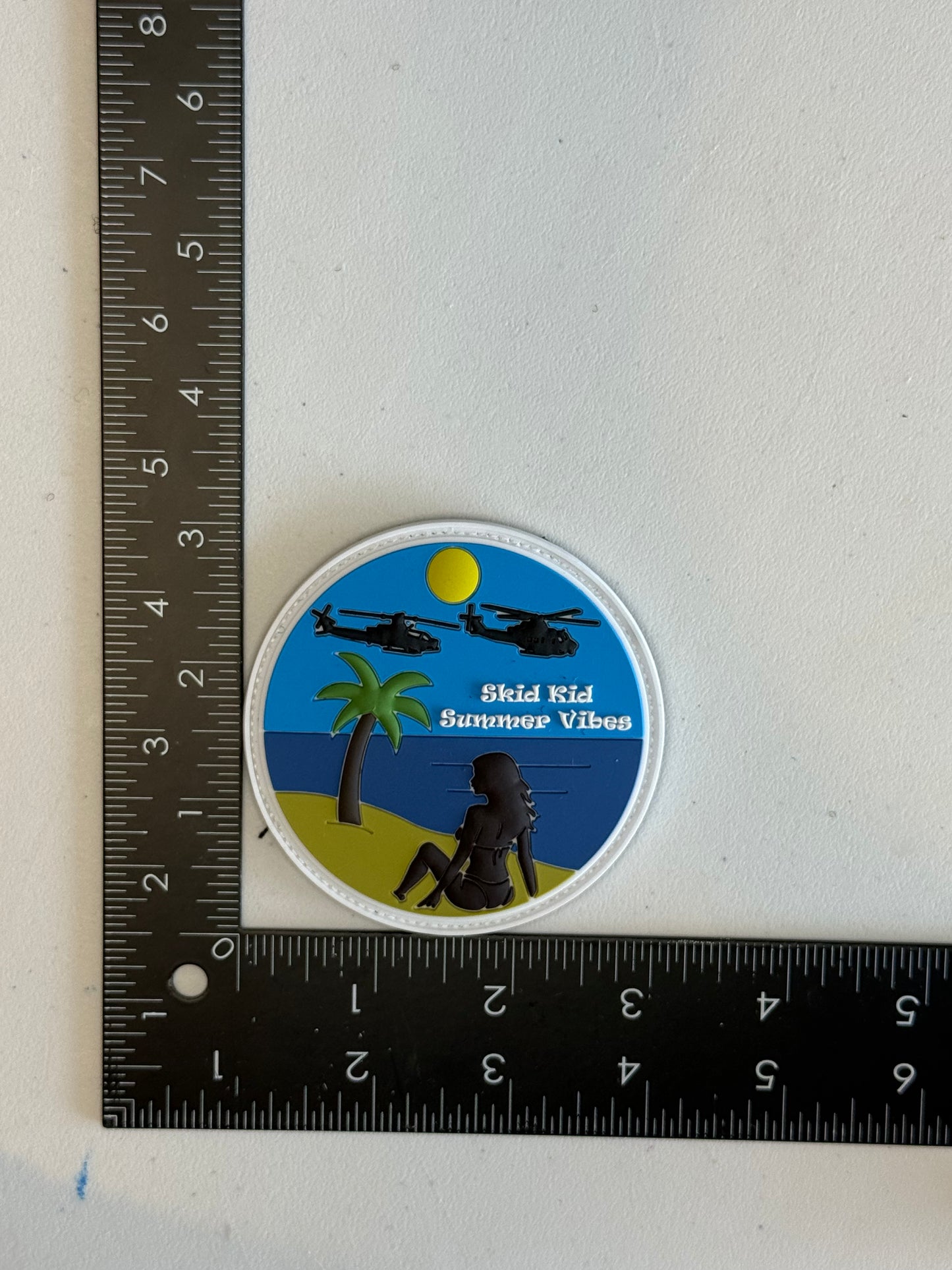 Skid Kid Summer Vibes PVC Patch