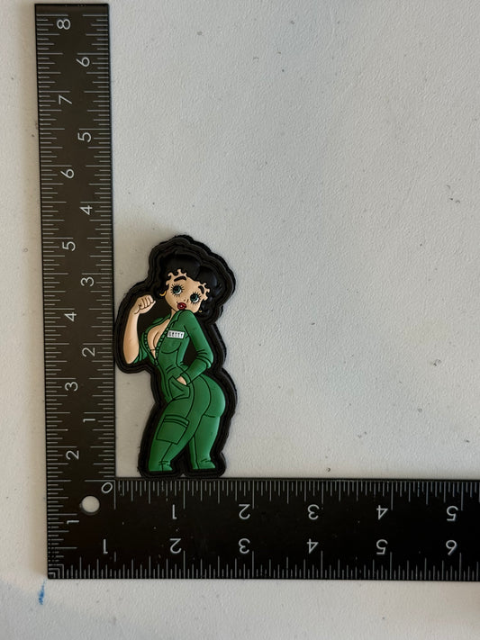 Betty — Maintenance Pin-Up PVC Patch
