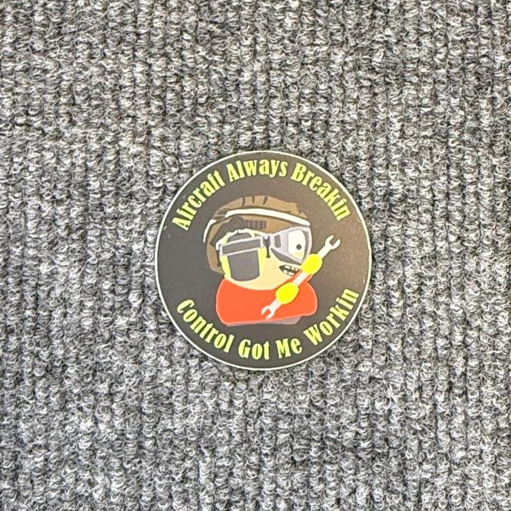 Aircraft Breakin' Stickers