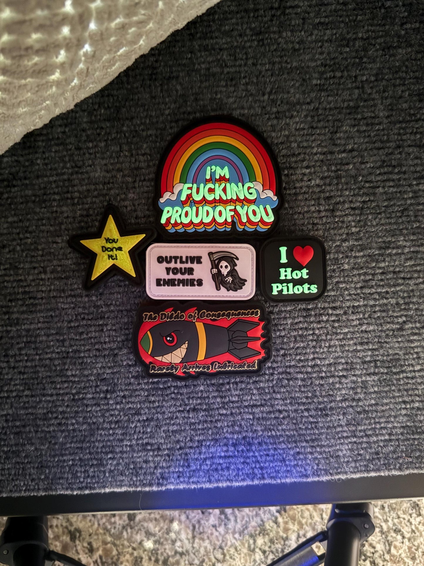 I'm F***ing Proud of You PVC Patch