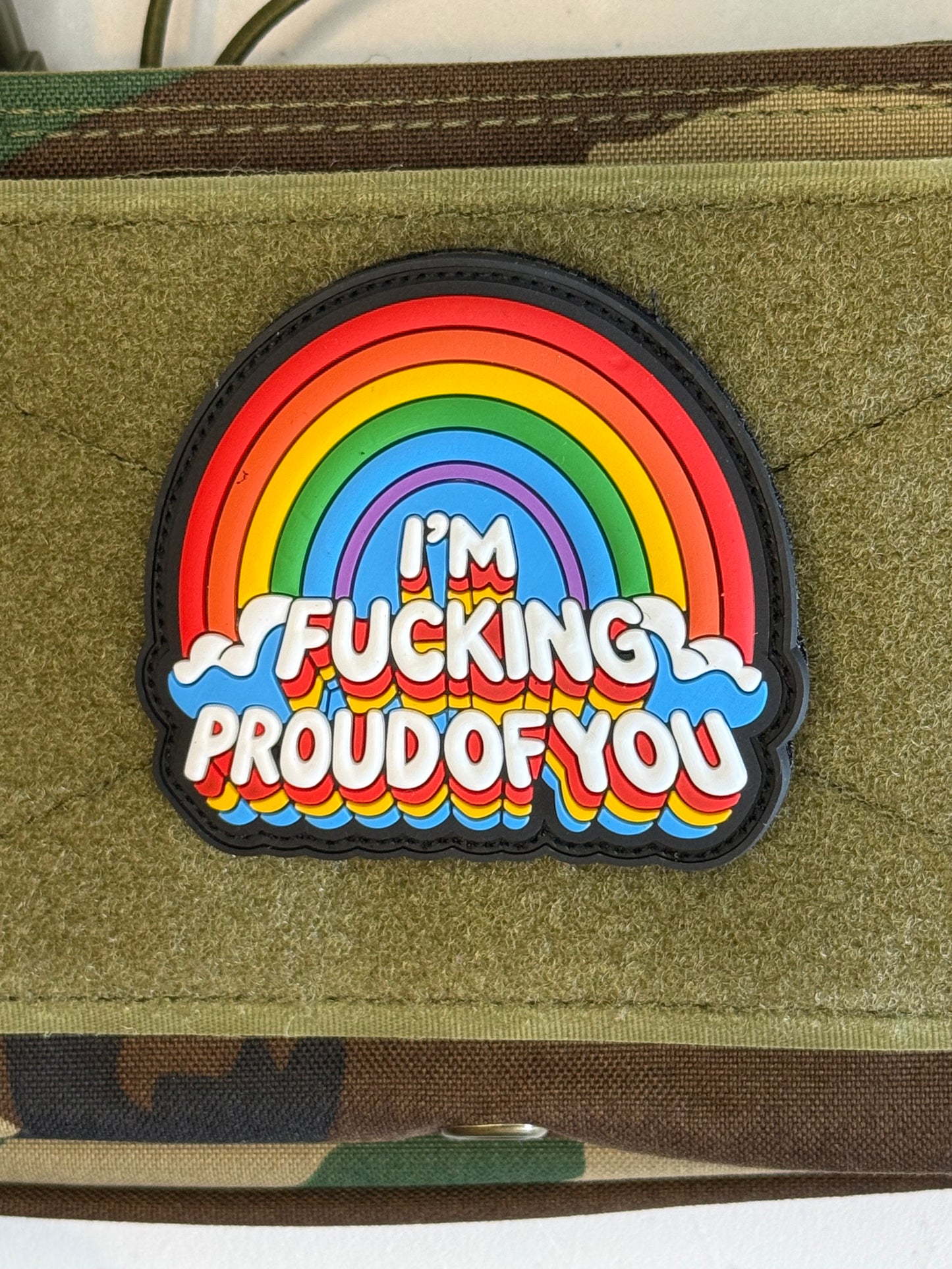 I'm F***ing Proud of You PVC Patch
