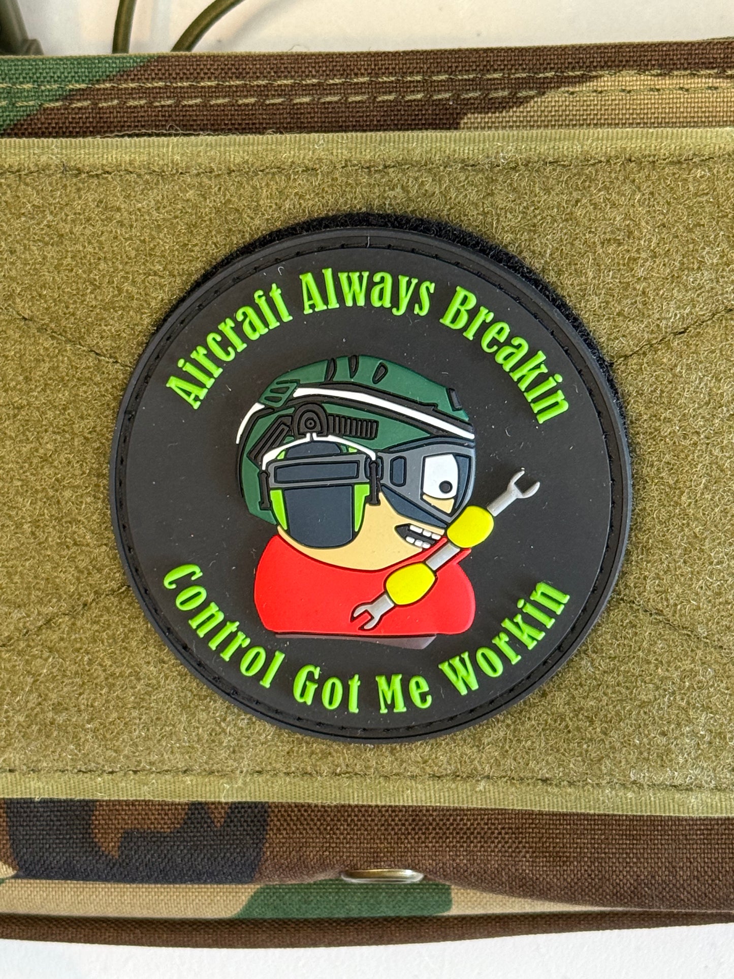 Aircraft Always Breakin / Always Shootin PVC Patches