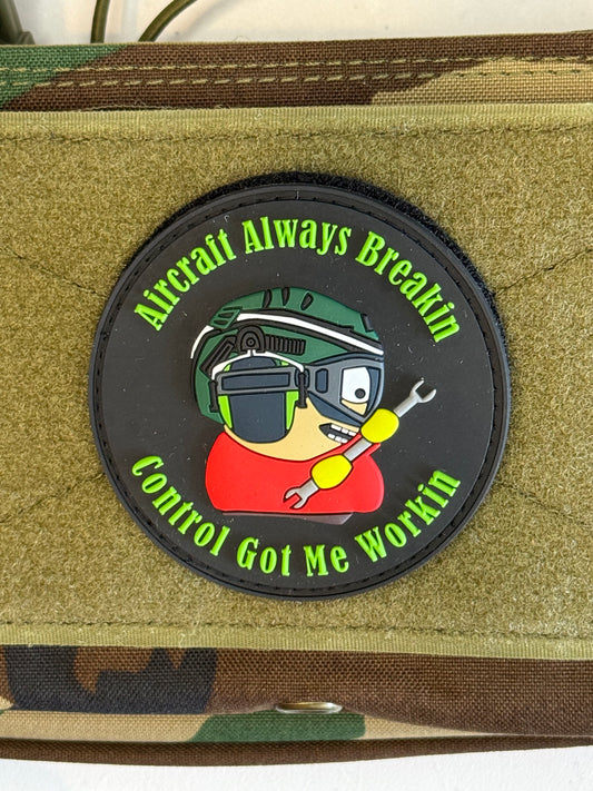 Aircraft Always Breakin / Always Shootin PVC Patches