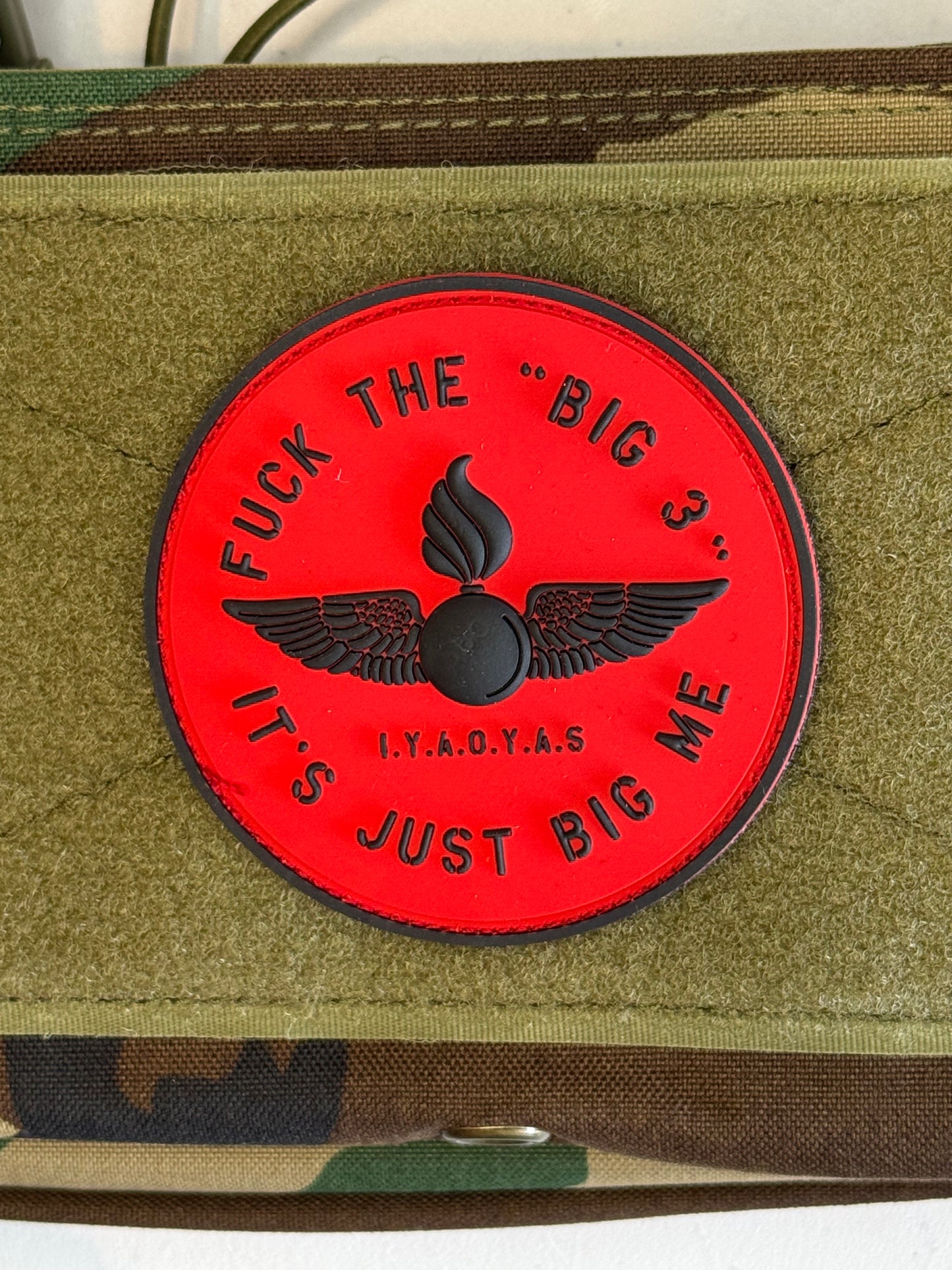 Big Me PVC Patches (3")