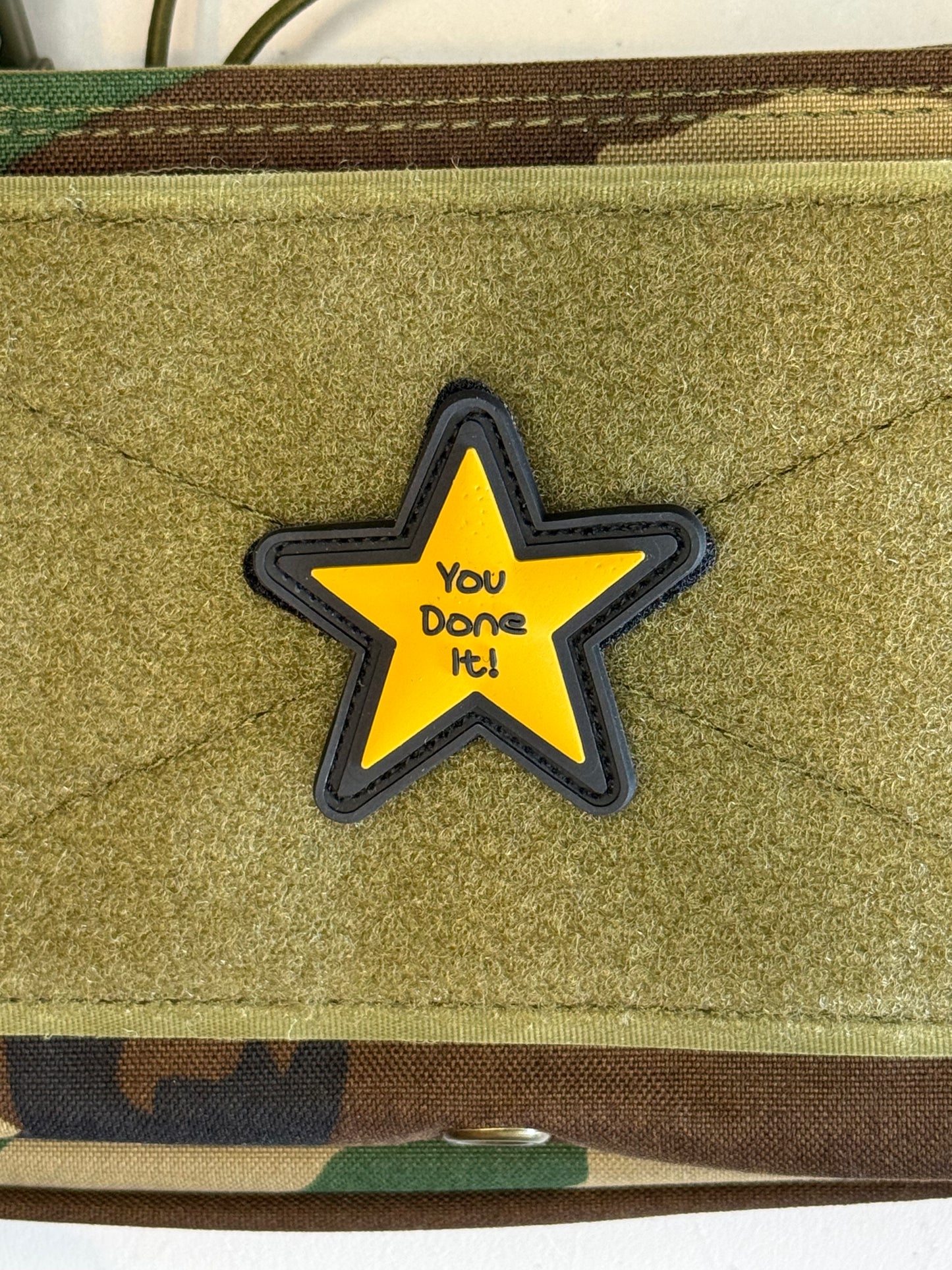 You Done It! PVC Patch
