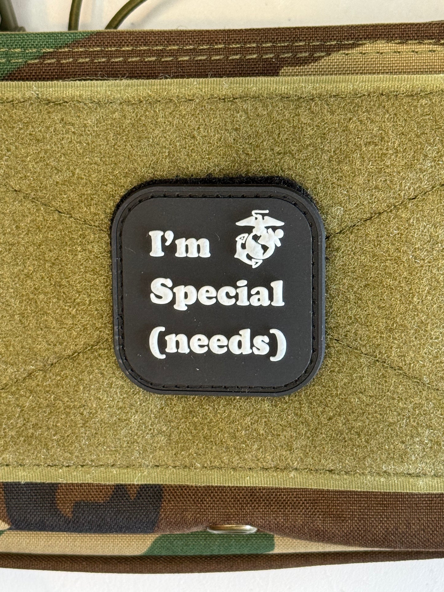 I'm Special (needs) USMC PVC Patch