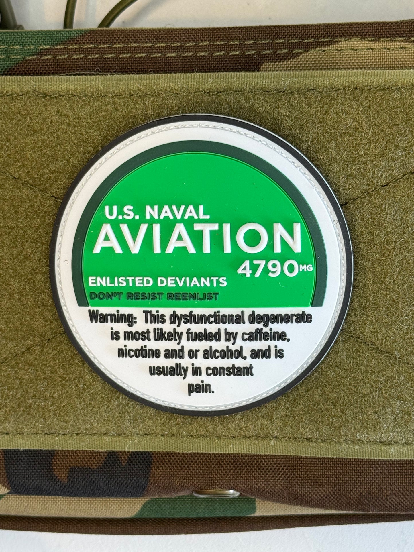 U.S. Naval Aviation — Enlisted Deviants PVC Patch
