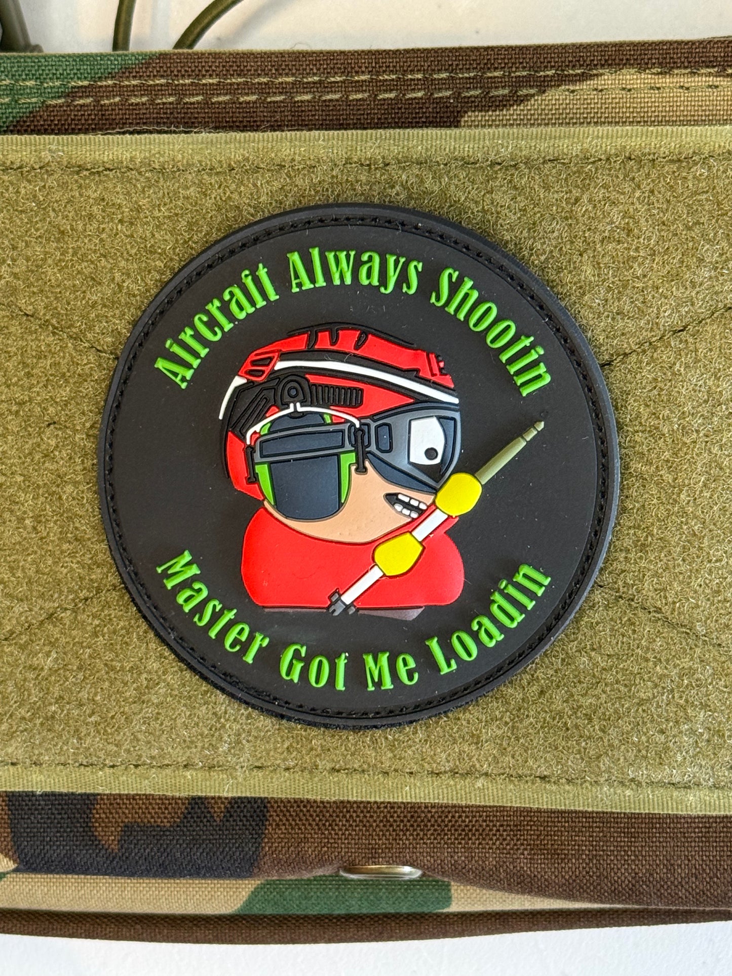 Aircraft Always Breakin / Always Shootin PVC Patches
