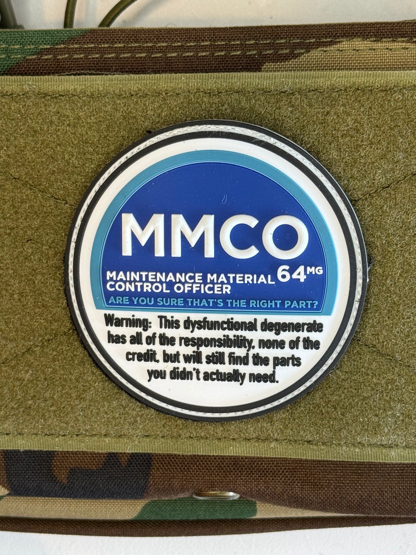 MMCO — Maintenance Material Control Officer PVC Patch