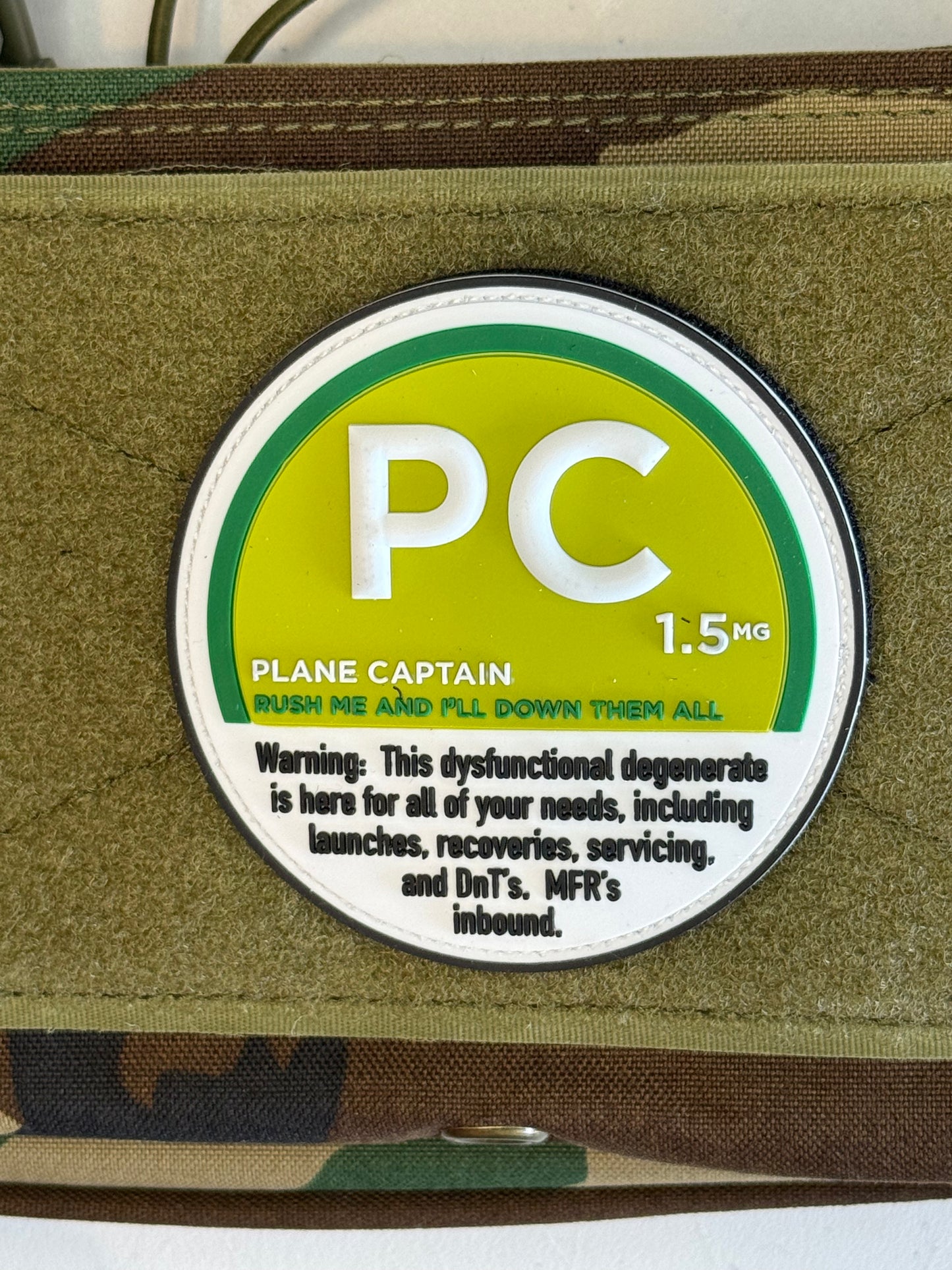 PC — Plane Captain PVC Patch