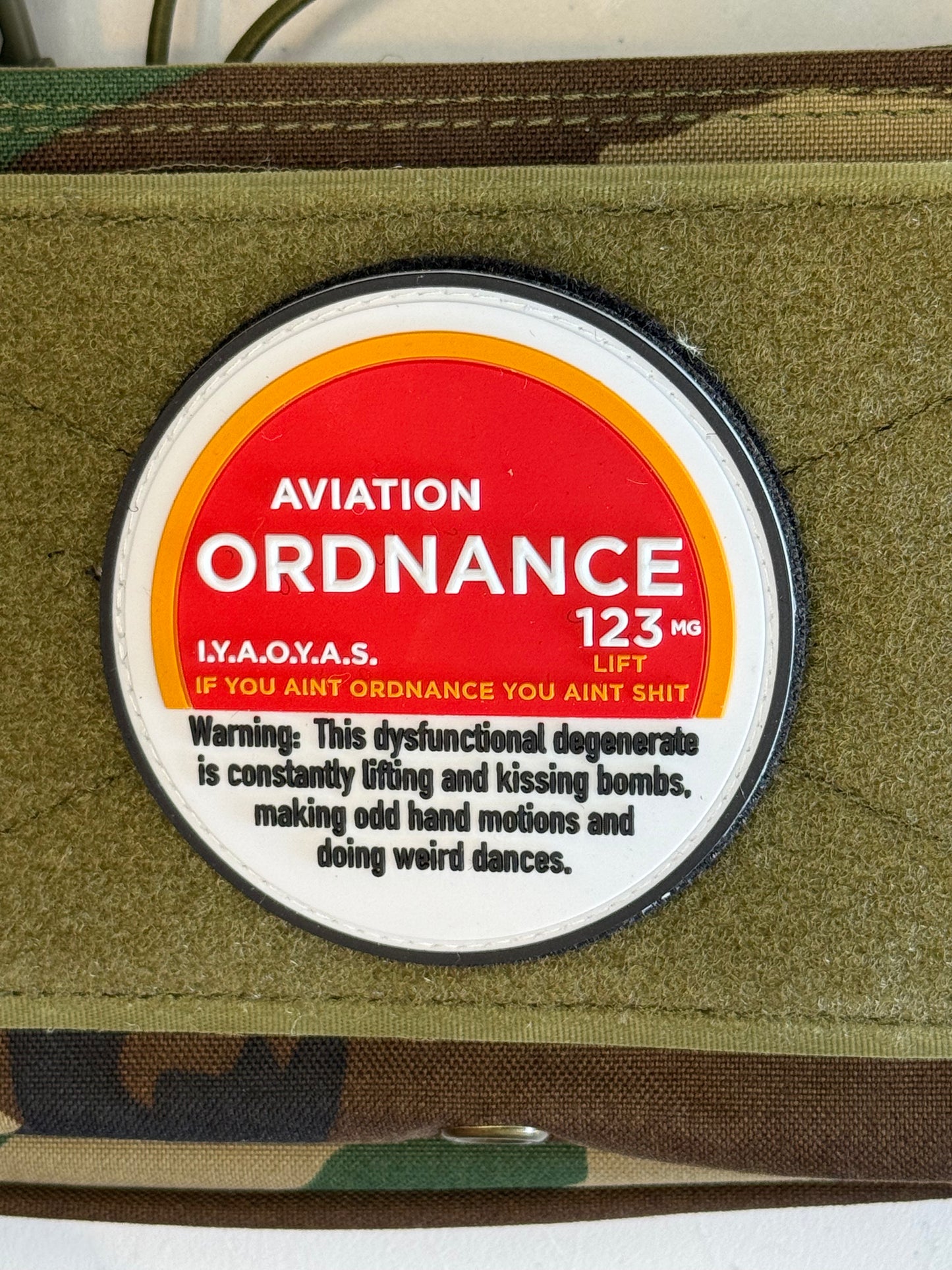 Aviation Ordnance PVC Patch