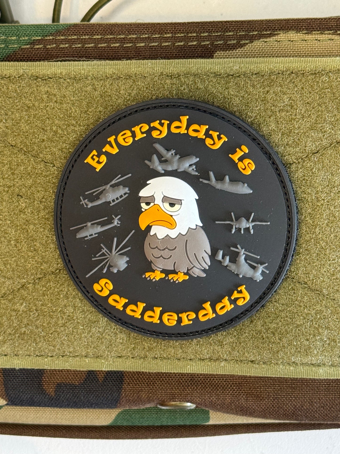Everyday is Sadderday PVC Patch