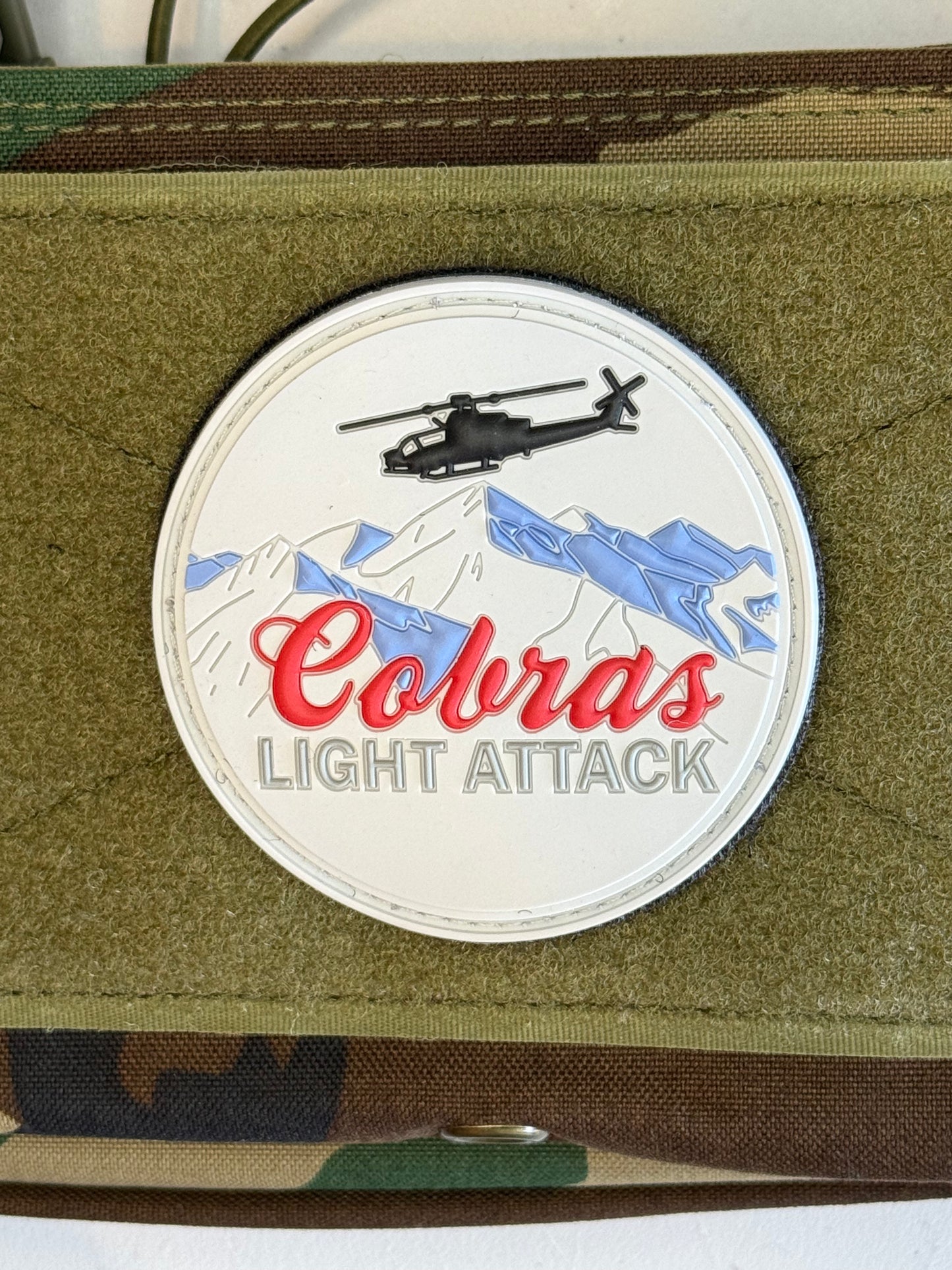 Cobras Light Attack PVC Patch