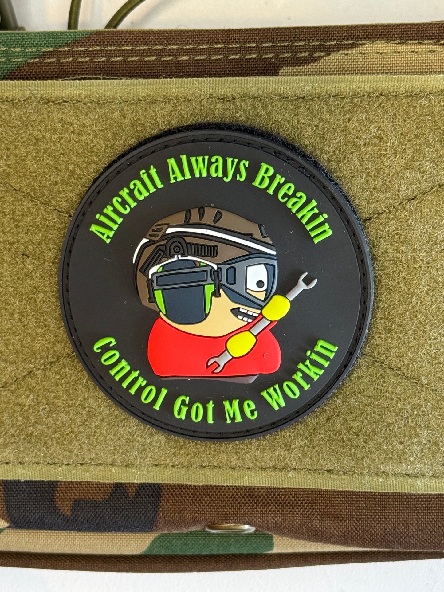 Aircraft Always Breakin / Always Shootin PVC Patches