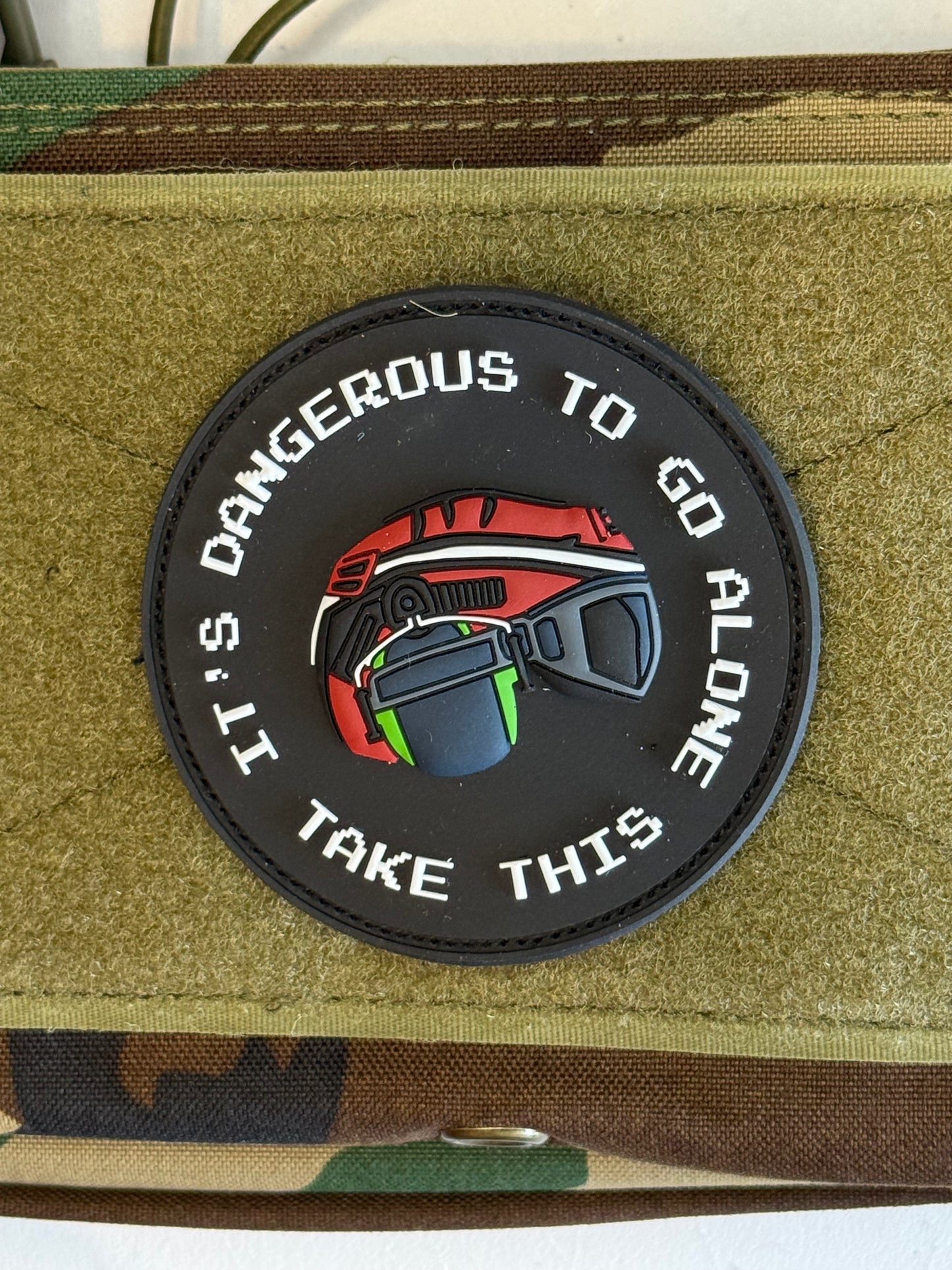 It's Dangerous to Go Alone — Take This PVC Patch