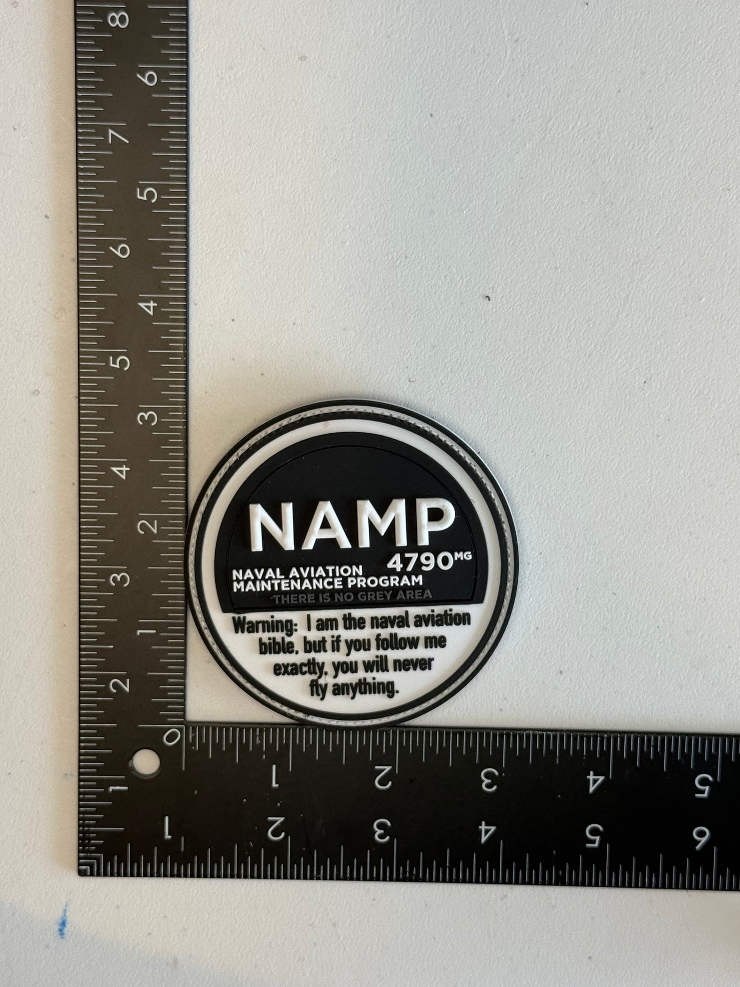 NAMP — Naval Aviation Maintenance Program PVC Patch
