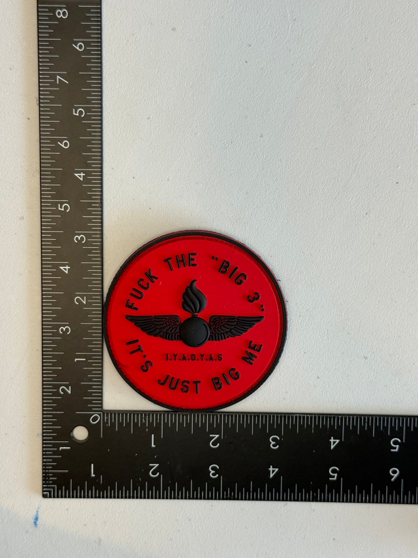 Big Me PVC Patches (3")
