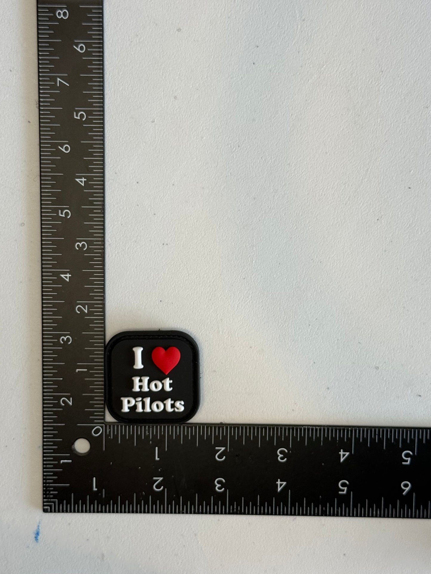 I ❤️ Hot Pilots PVC Patch