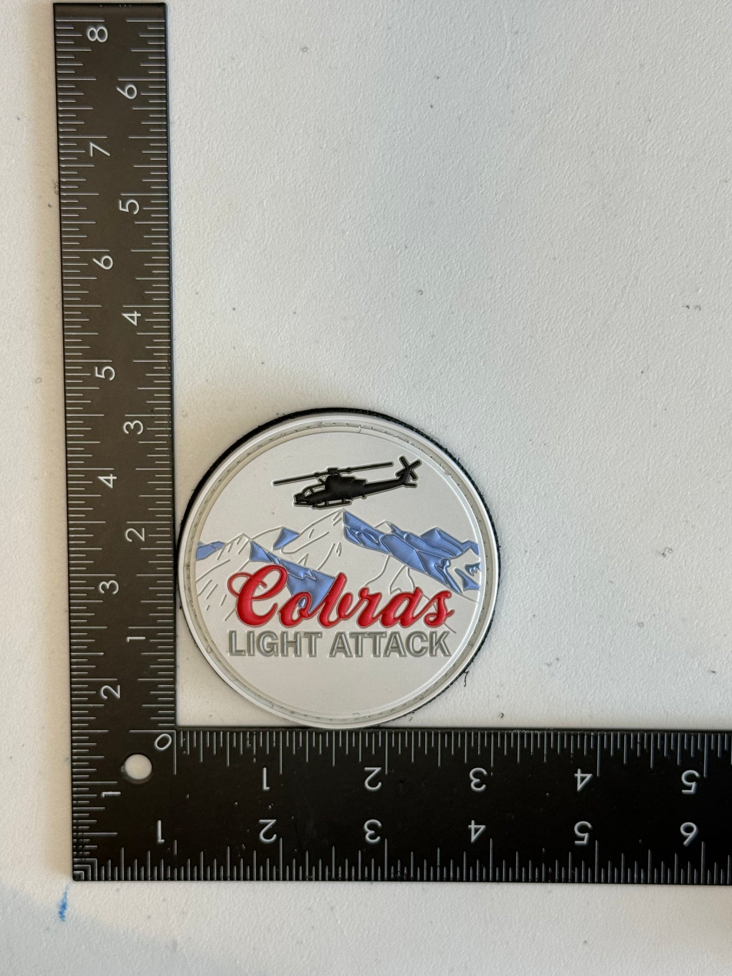Cobras Light Attack PVC Patch
