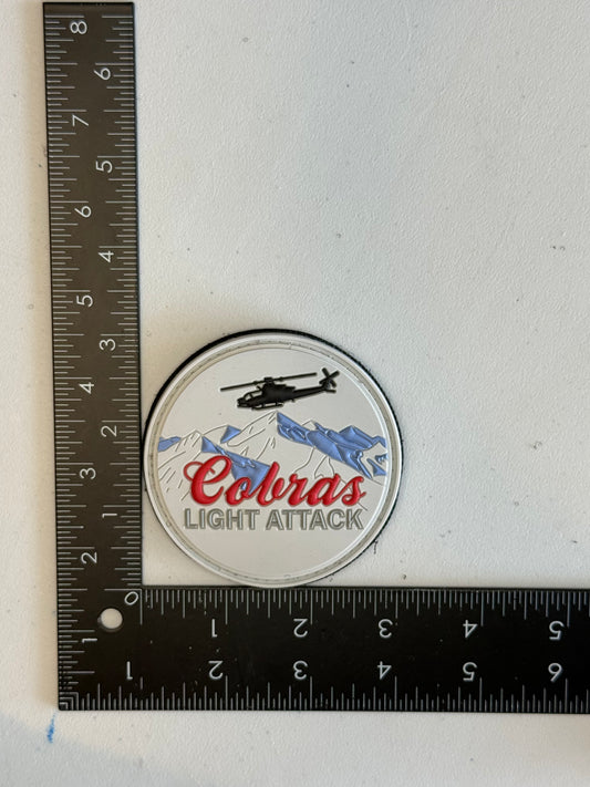Cobras Light Attack PVC Patch