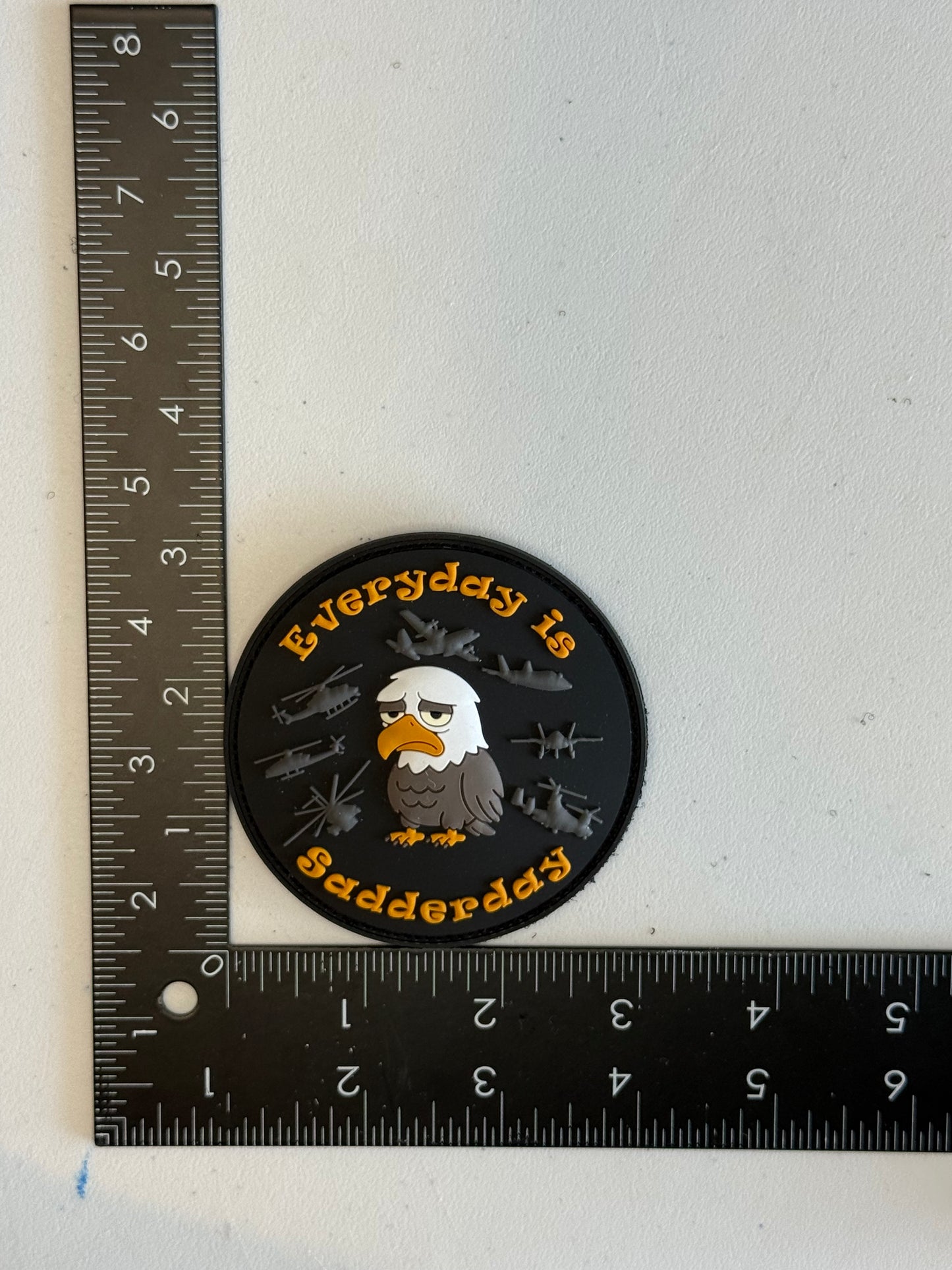 Everyday is Sadderday PVC Patch