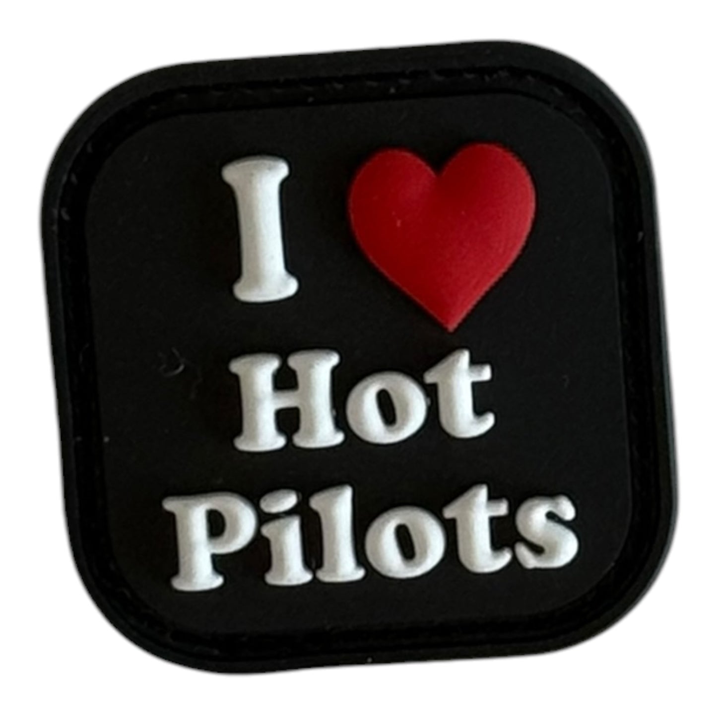 I ❤️ Hot Pilots PVC Patch