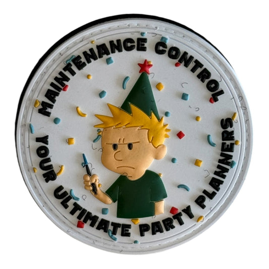 Maintenance Control — Your Ultimate Party Planners PVC Patch