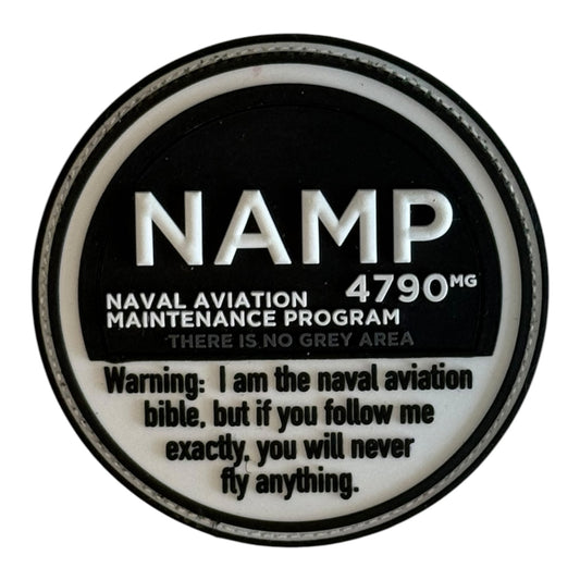 NAMP — Naval Aviation Maintenance Program PVC Patch