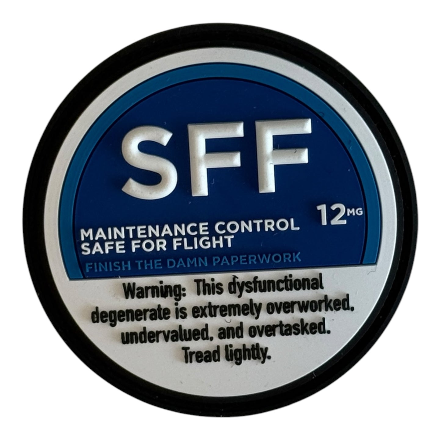 SFF — Maintenance Control Safe For Flight PVC Patch
