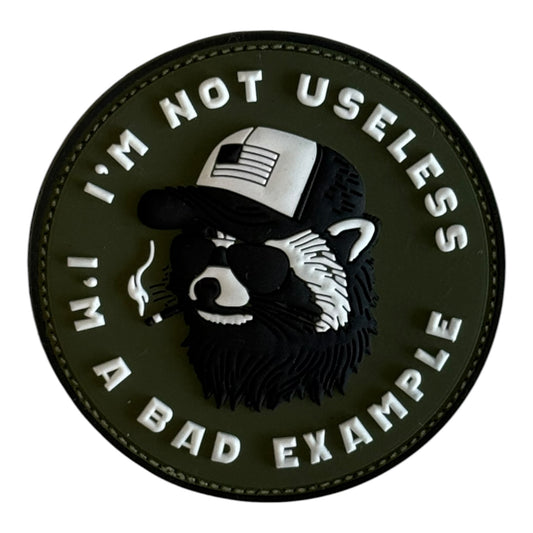I'm Not Useless — I'm a Bad Example PVC Patch