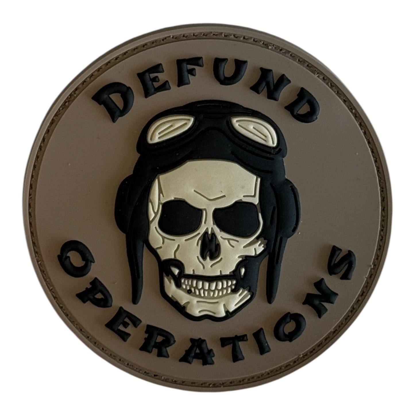 Defund Operations PVC Patch