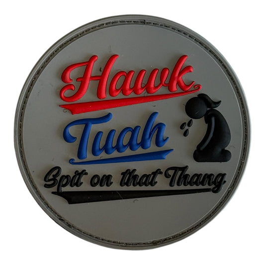 Hawk Tuah PVC Patch