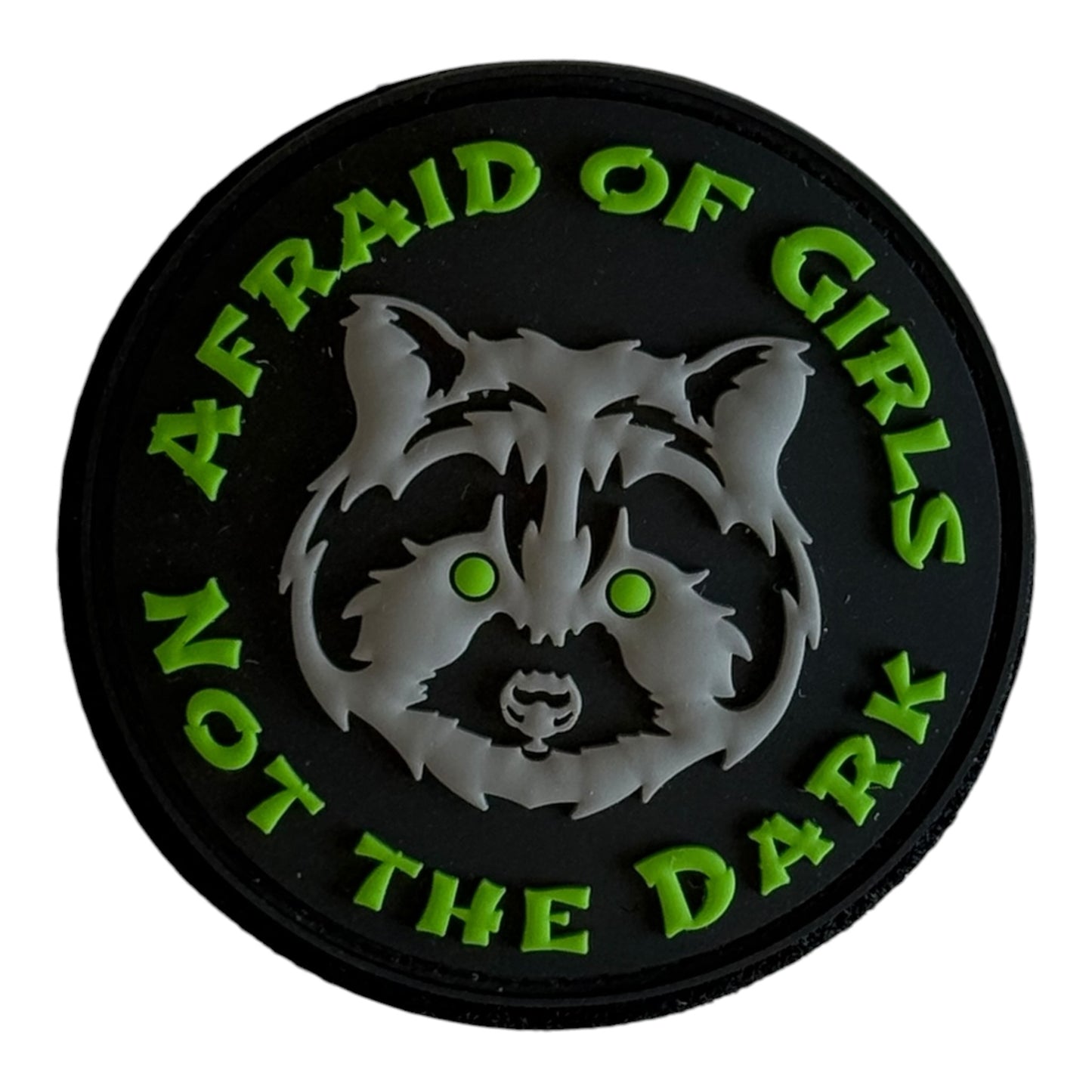 Afraid of Girls, Not the Dark PVC Patch