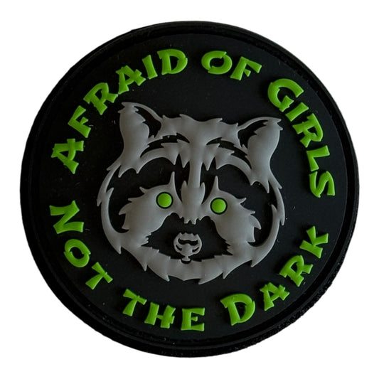 Afraid of Girls, Not the Dark PVC Patch