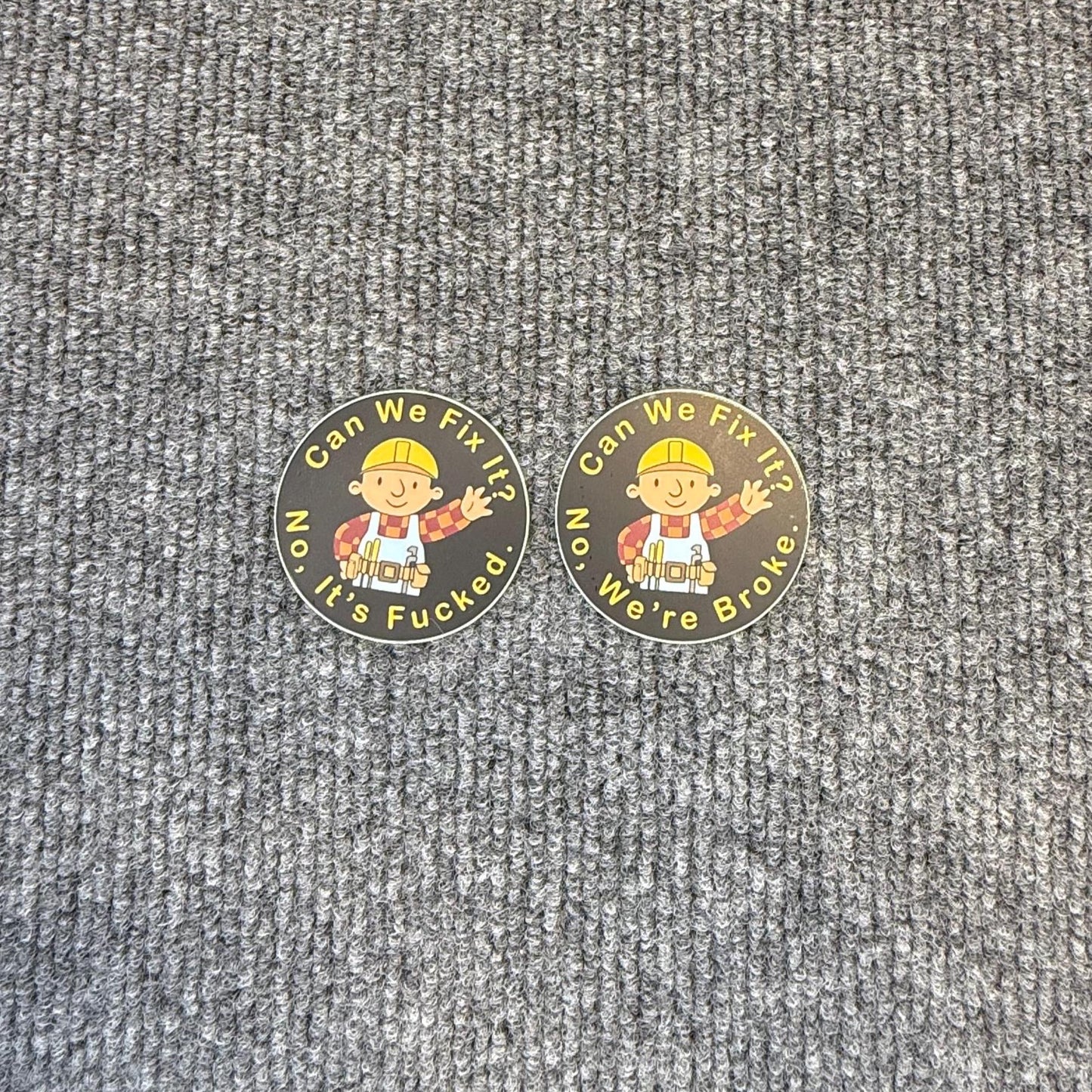 Bob Says No! Stickers