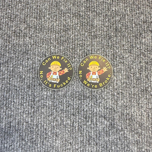 Bob Says No! Stickers