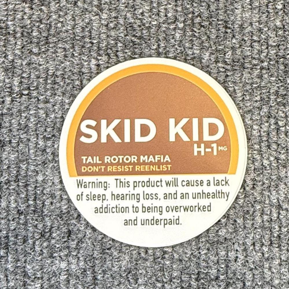 Skid Kid Stickers
