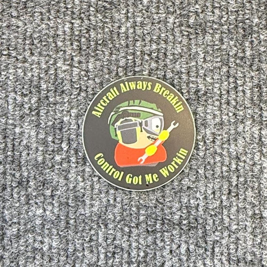 Aircraft Breakin' Stickers